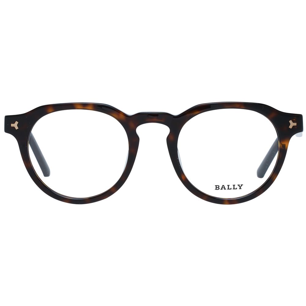Brown Men Glasses Frame Bally