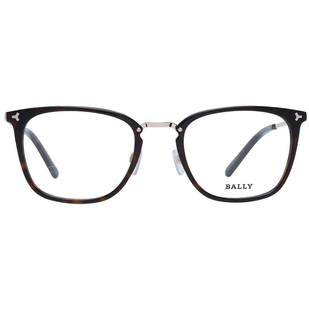 Brown Men Glasses Frame Bally