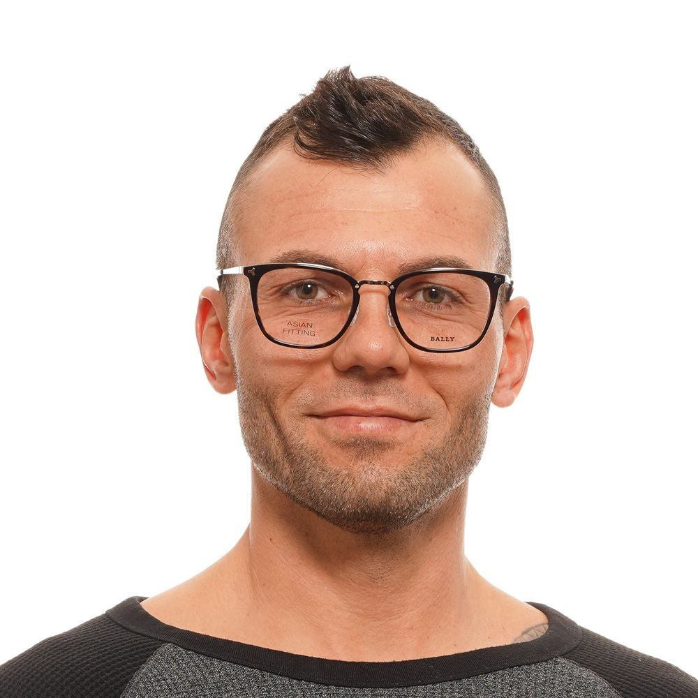 Brown Men Glasses Frame Bally