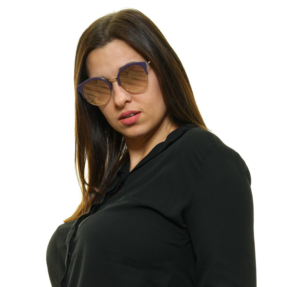 Gold Women Sunglass Police