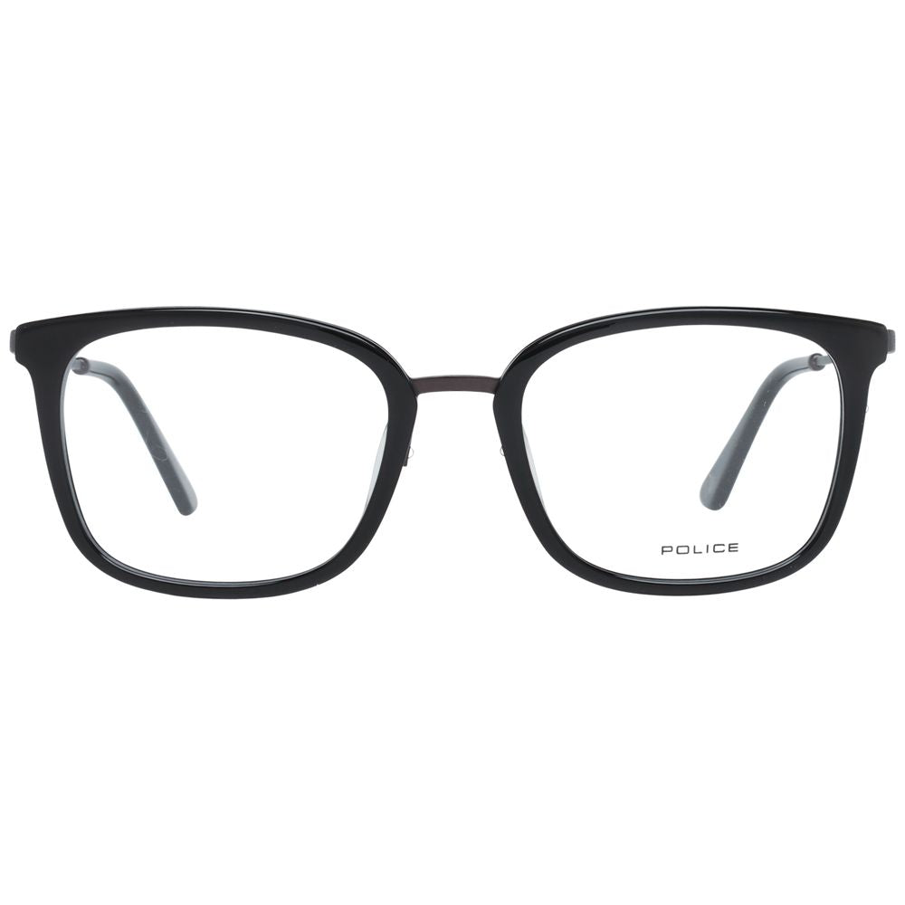 Black Men Glasses Frame Police