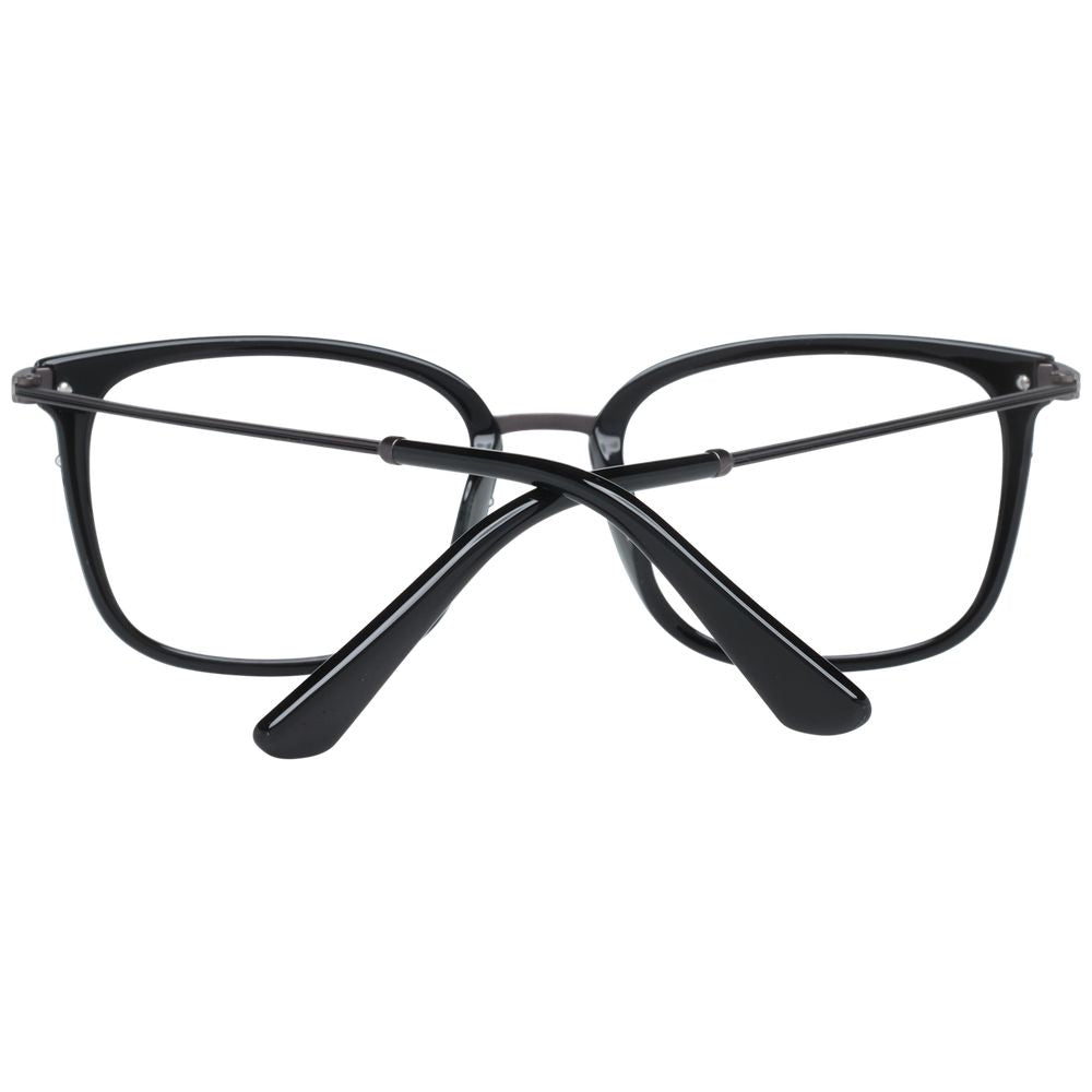 Black Men Glasses Frame Police