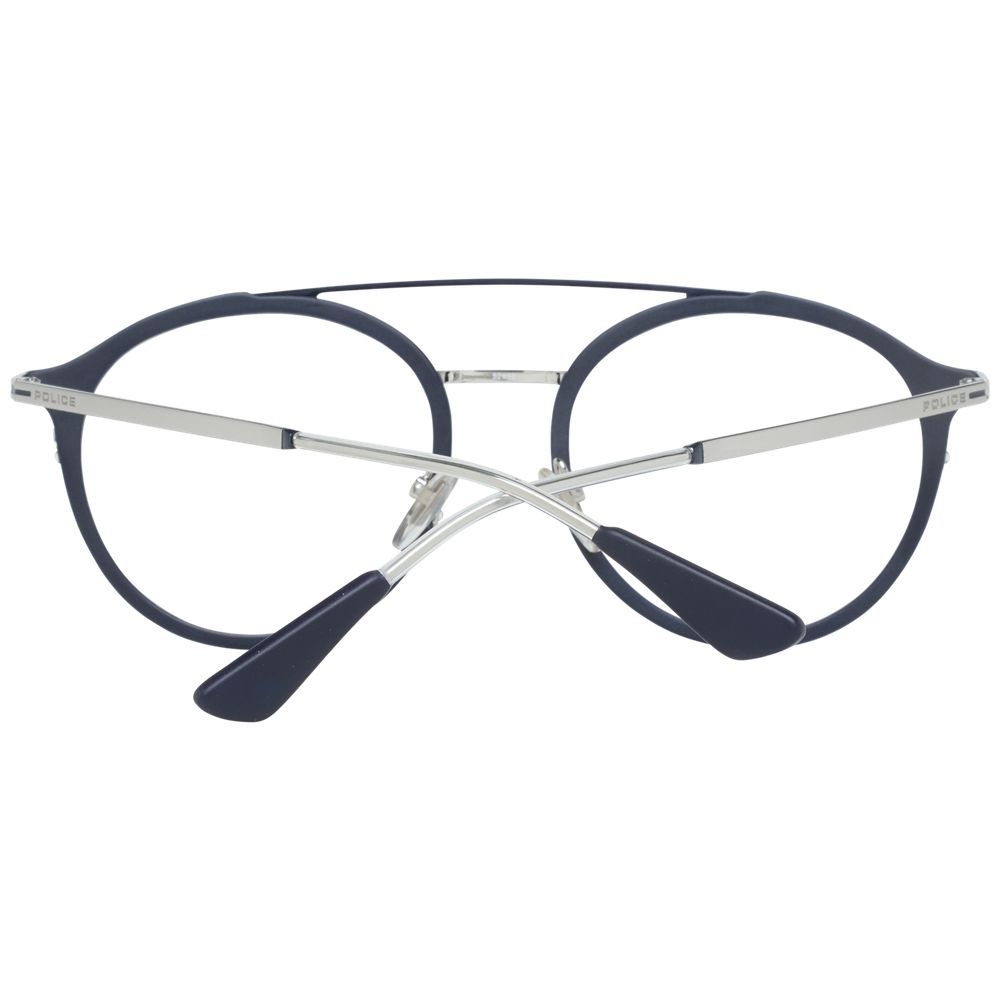 Gray Men Glasses Frame Police