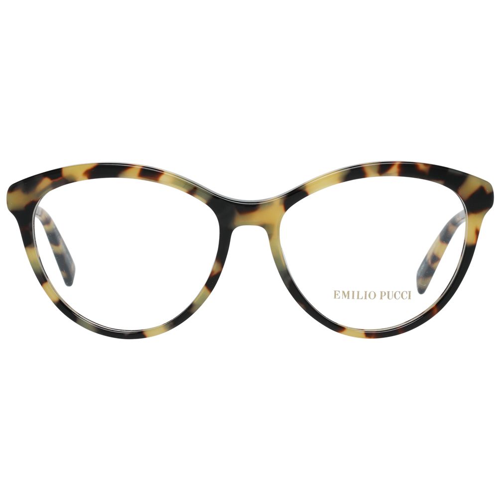 Brown Women Glasses Frame Emilio Pucci