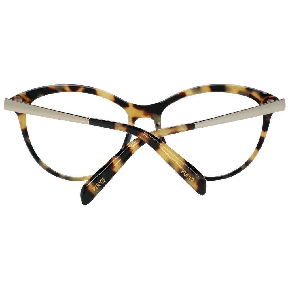 Brown Women Glasses Frame Emilio Pucci