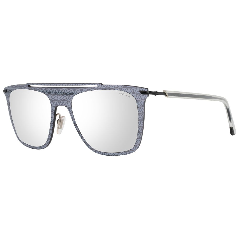 Gray Men Sunglass Police