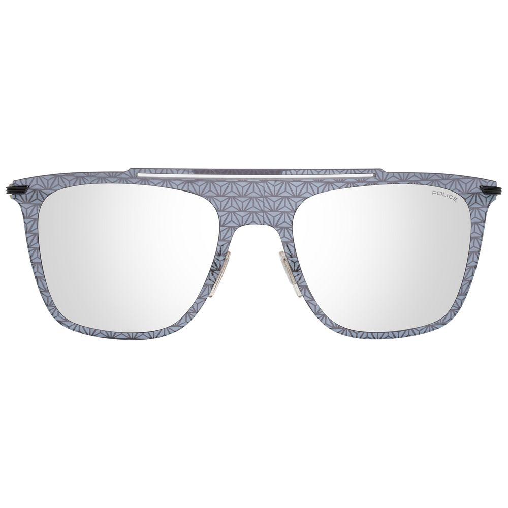 Gray Men Sunglass Police