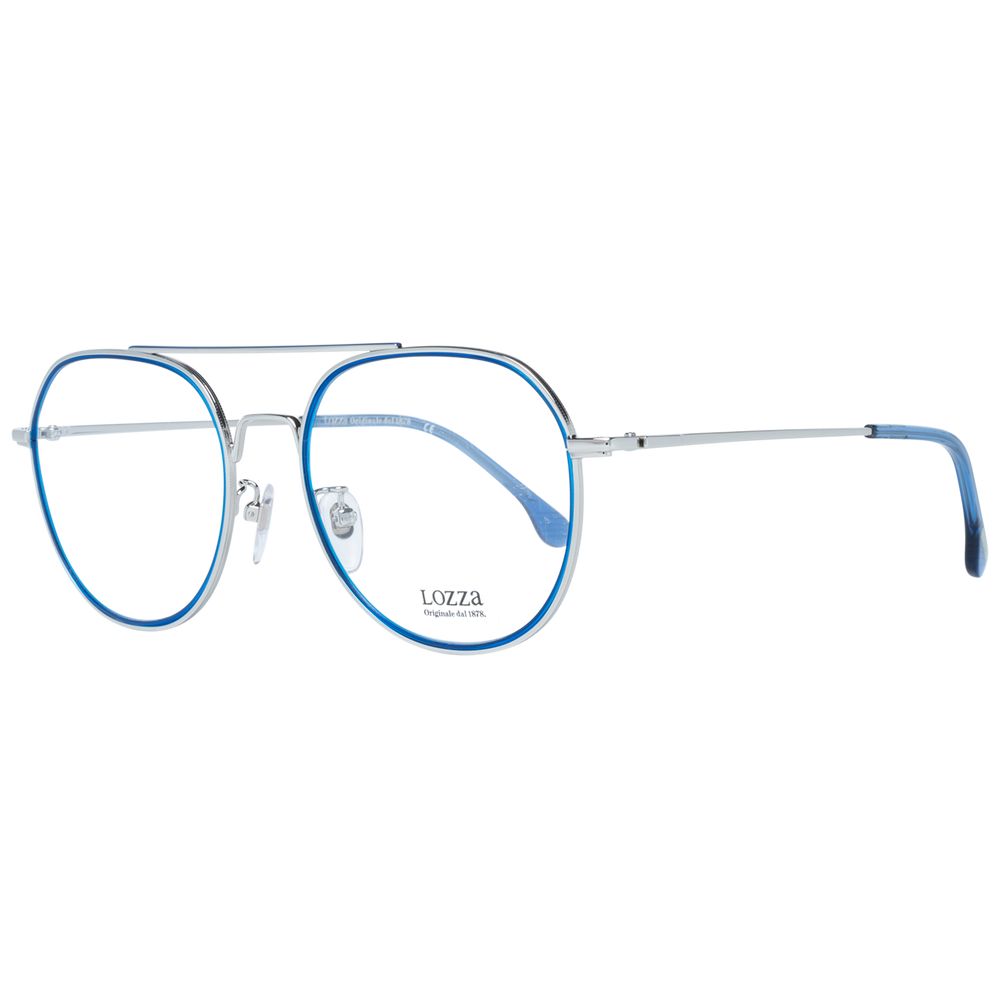 Blue Men Glasses Frame Lozza