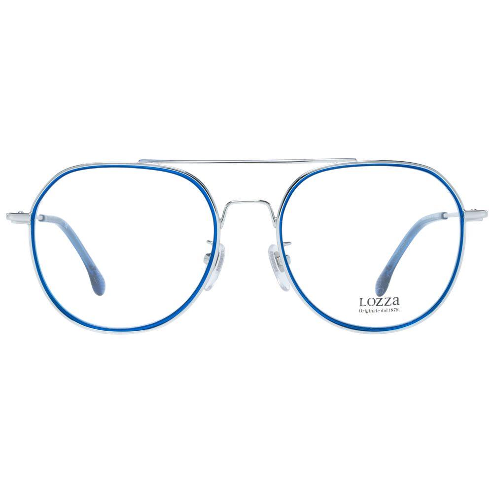 Blue Men Glasses Frame Lozza