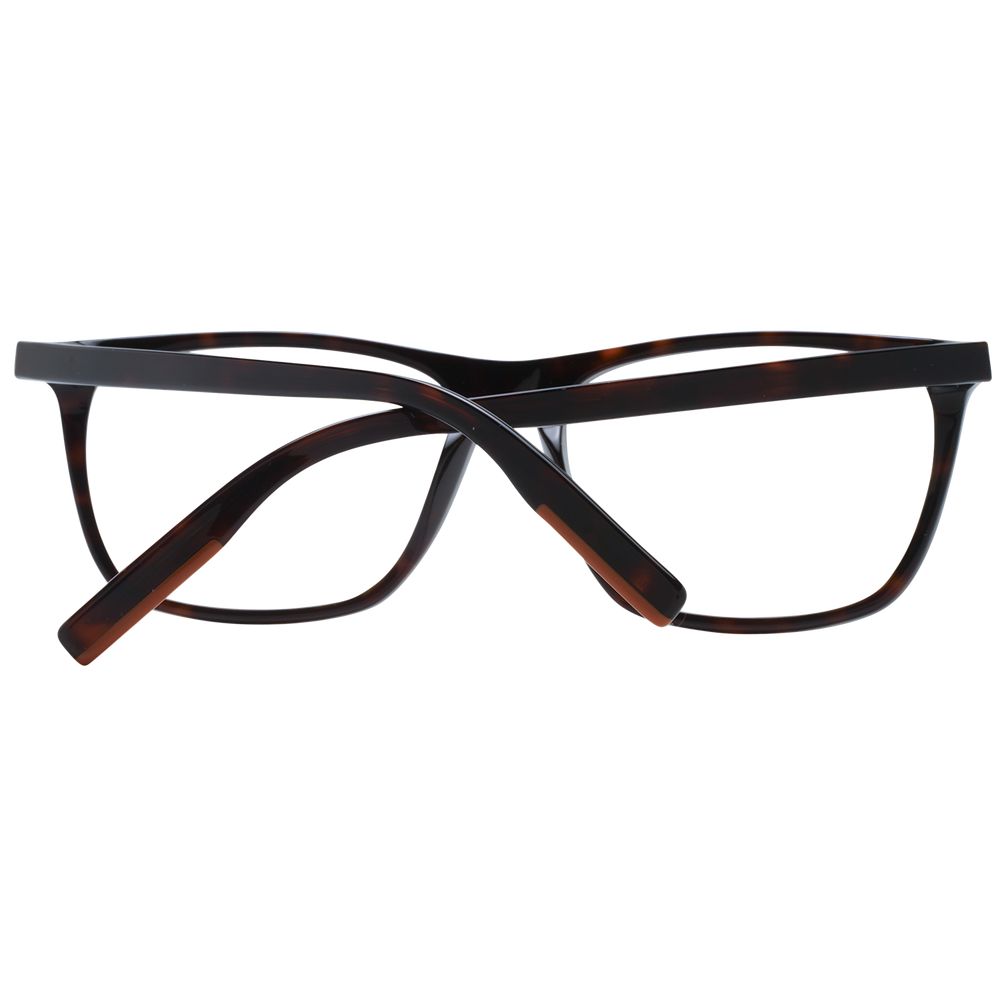 Brown Men Glasses Frame Ermenegildo Zegna