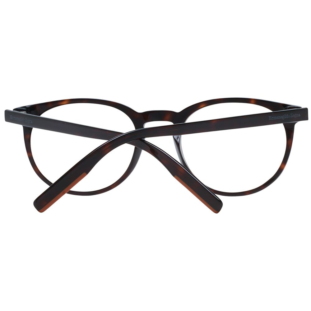 Brown Men Glasses Frame Ermenegildo Zegna