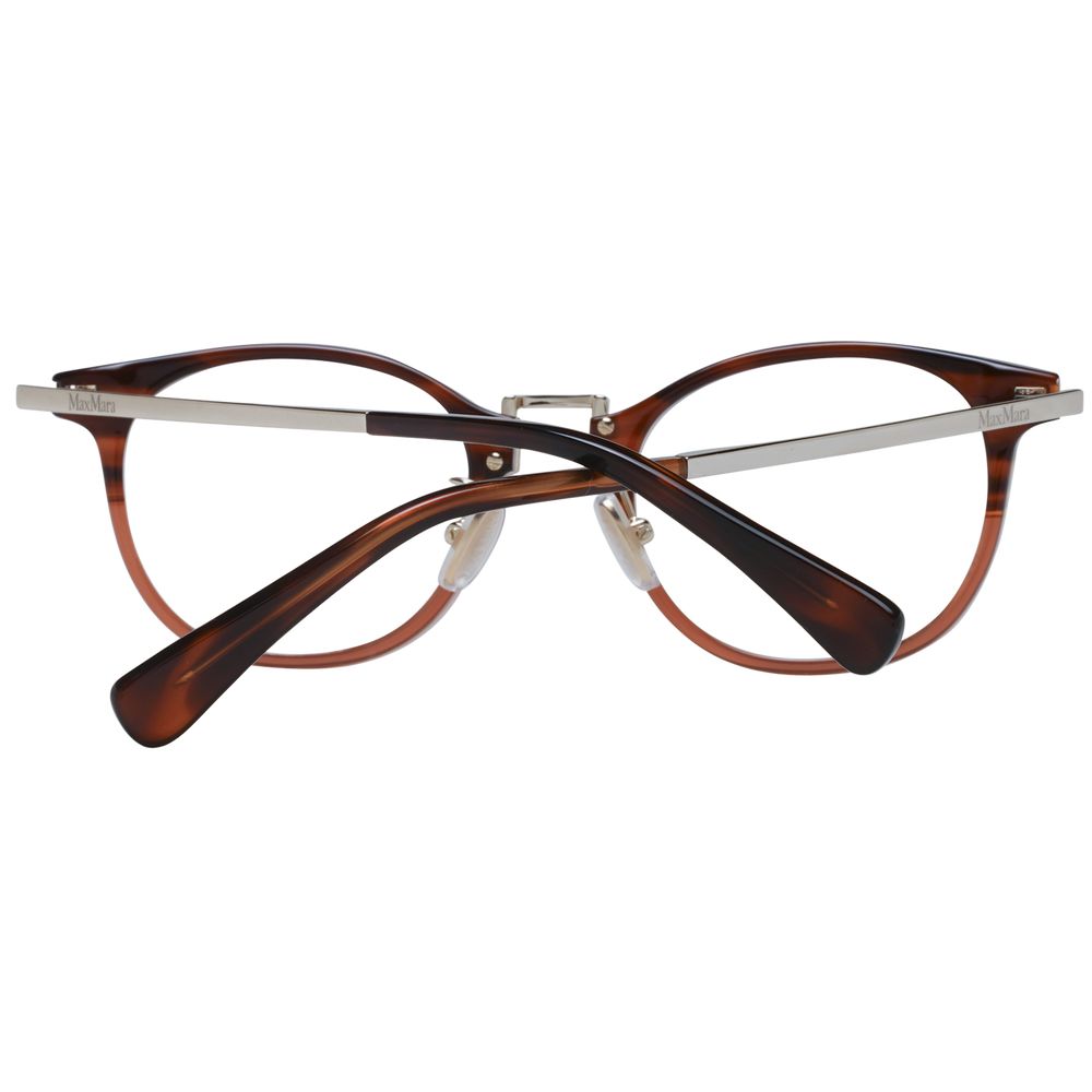 Brown Women Glasses Frame Max Mara