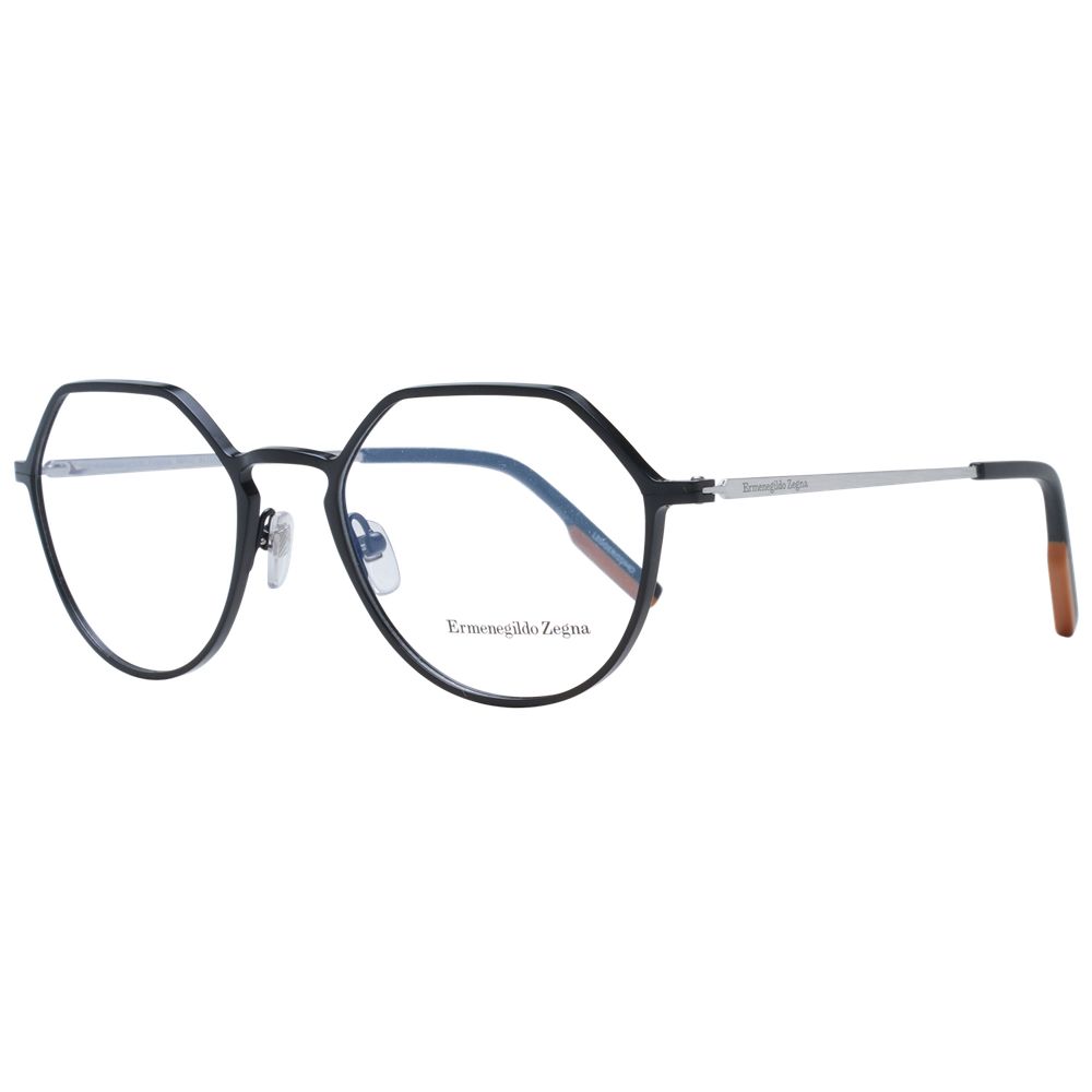 Black Men Glasses Frame Ermenegildo Zegna