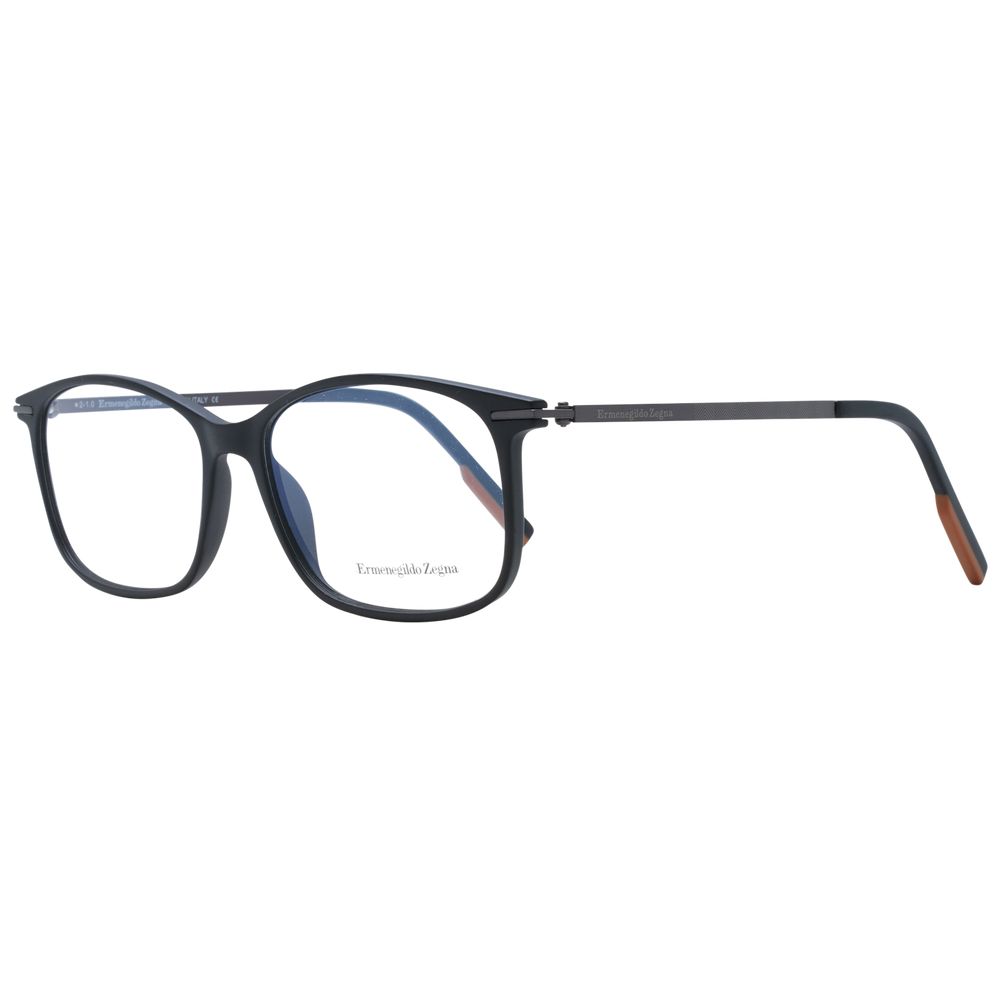 Black Men Glasses Frame Ermenegildo Zegna