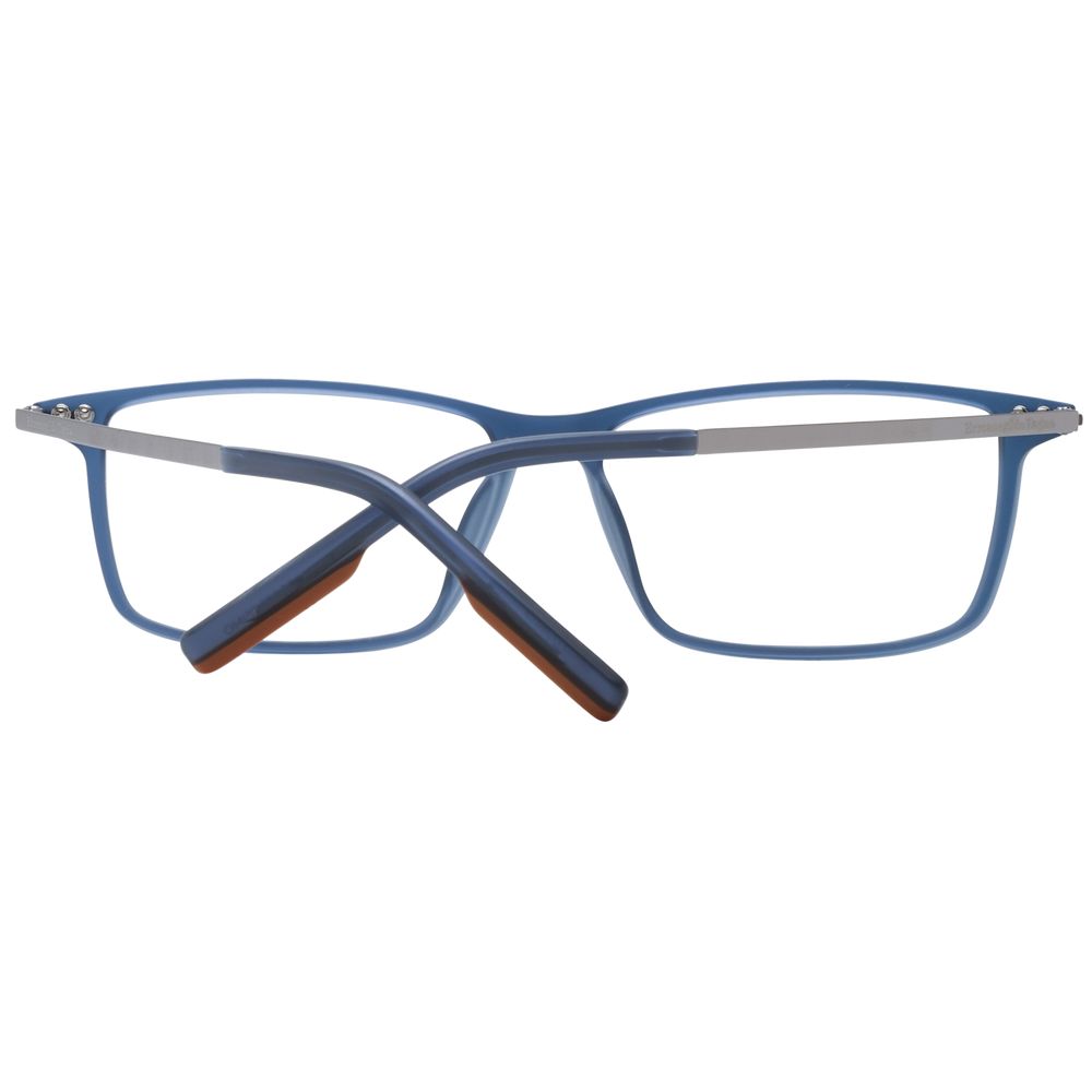 Blue Men Glasses Frame Ermenegildo Zegna