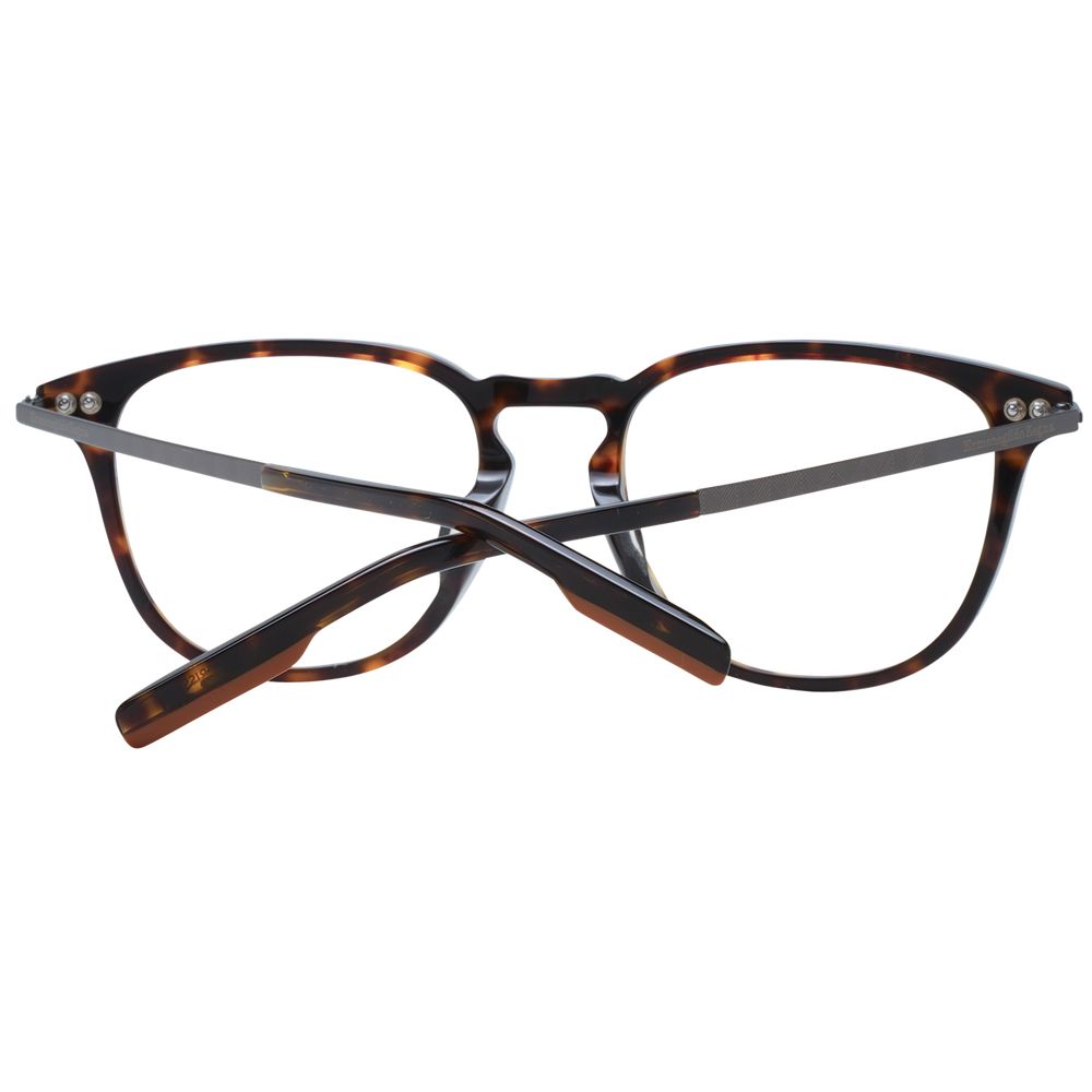 Brown Men Glasses Frame Ermenegildo Zegna