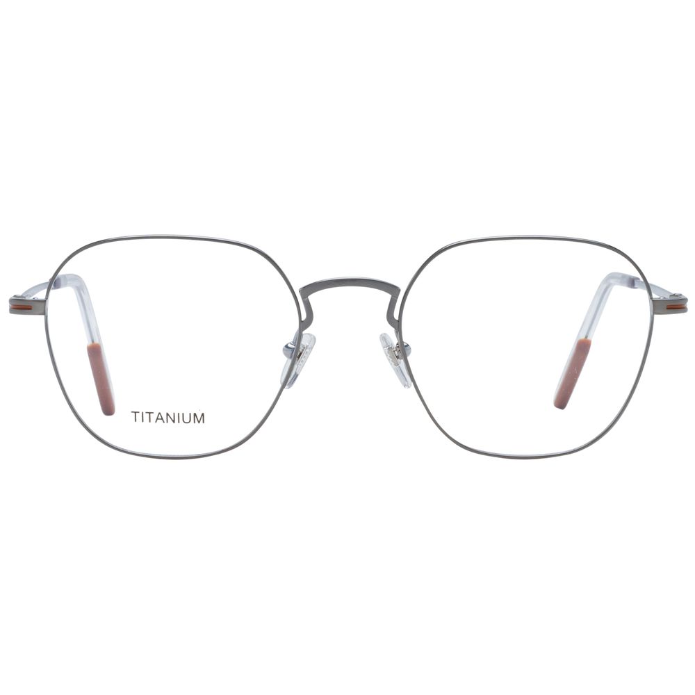 Gray Men Glasses Frame Ermenegildo Zegna