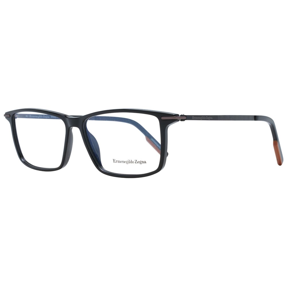 Black Men Glasses Frame Ermenegildo Zegna