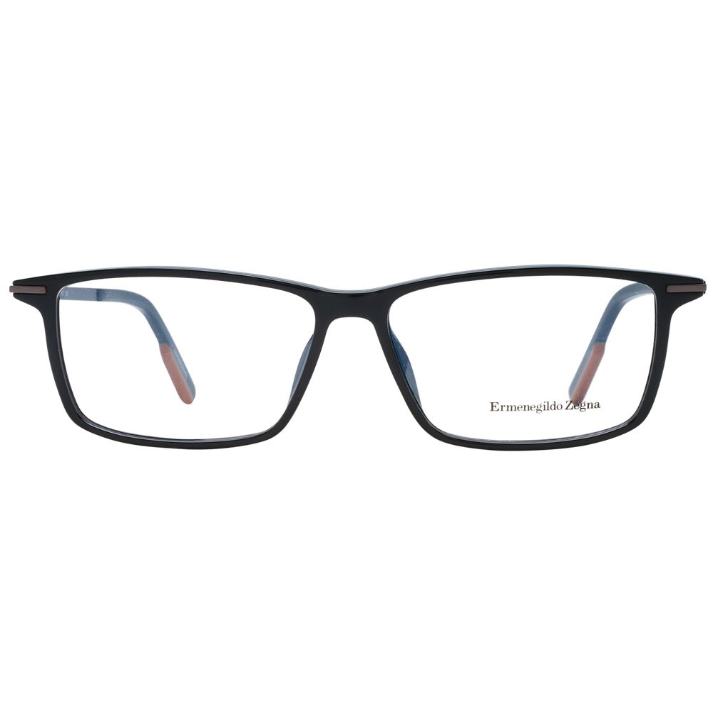 Black Men Glasses Frame Ermenegildo Zegna