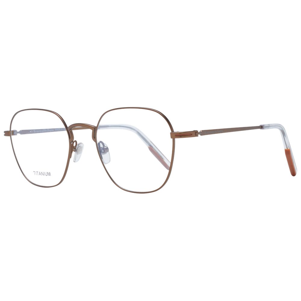 Bronze Men Glasses Frame Ermenegildo Zegna