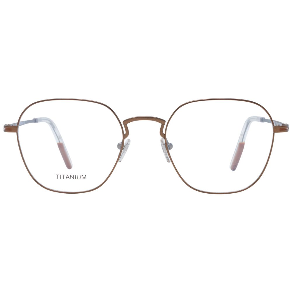 Bronze Men Glasses Frame Ermenegildo Zegna