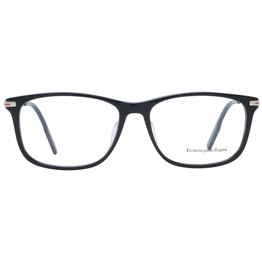 Black Men Glasses Frame Ermenegildo Zegna