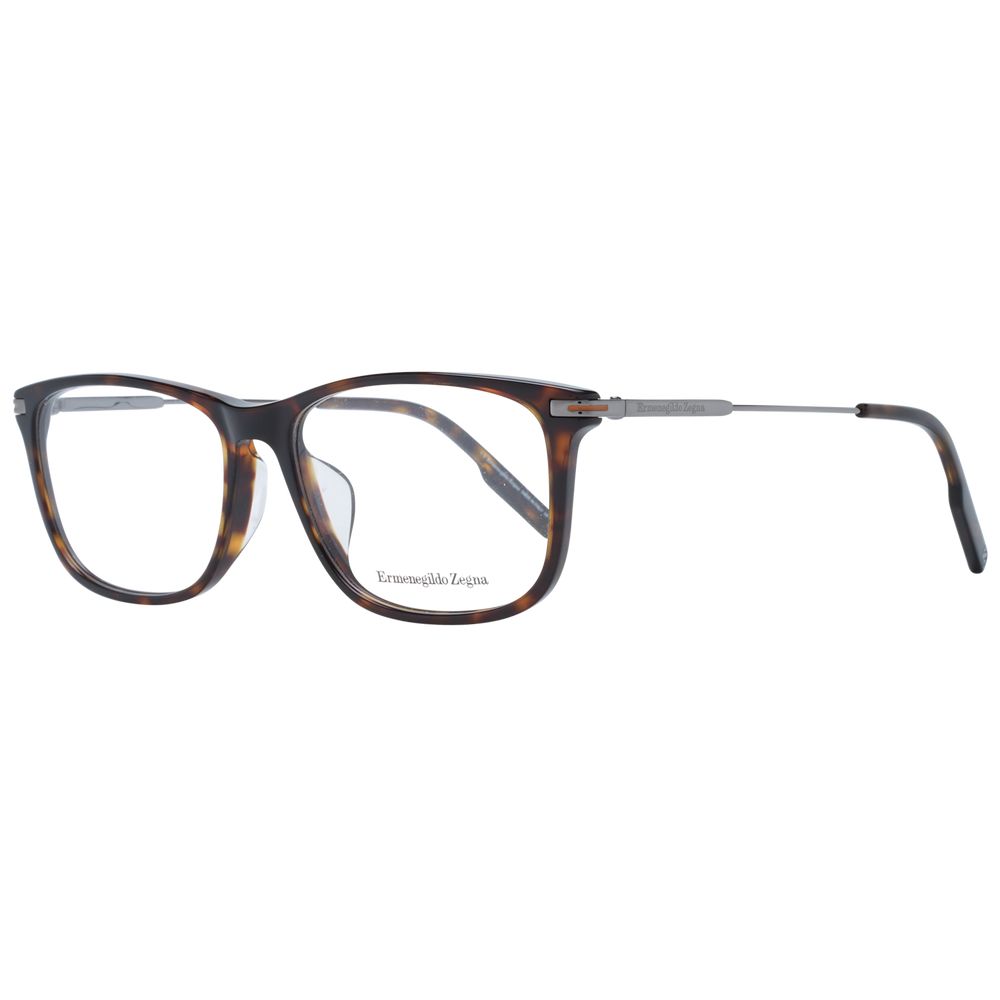 Brown Men Glasses Frame Ermenegildo Zegna