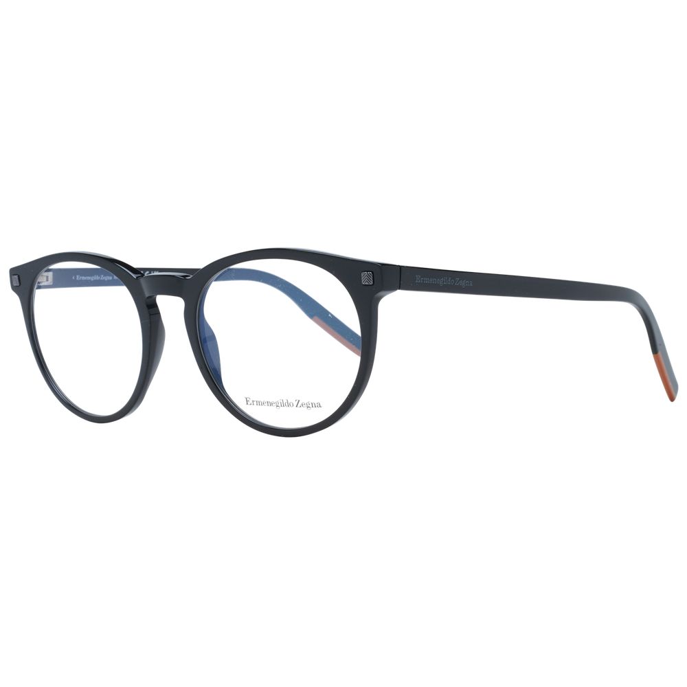 Black Men Glasses Frame Ermenegildo Zegna