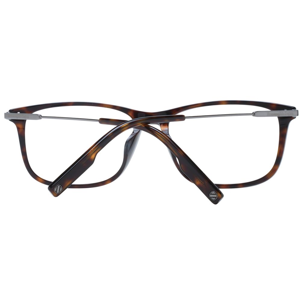 Brown Men Glasses Frame Ermenegildo Zegna