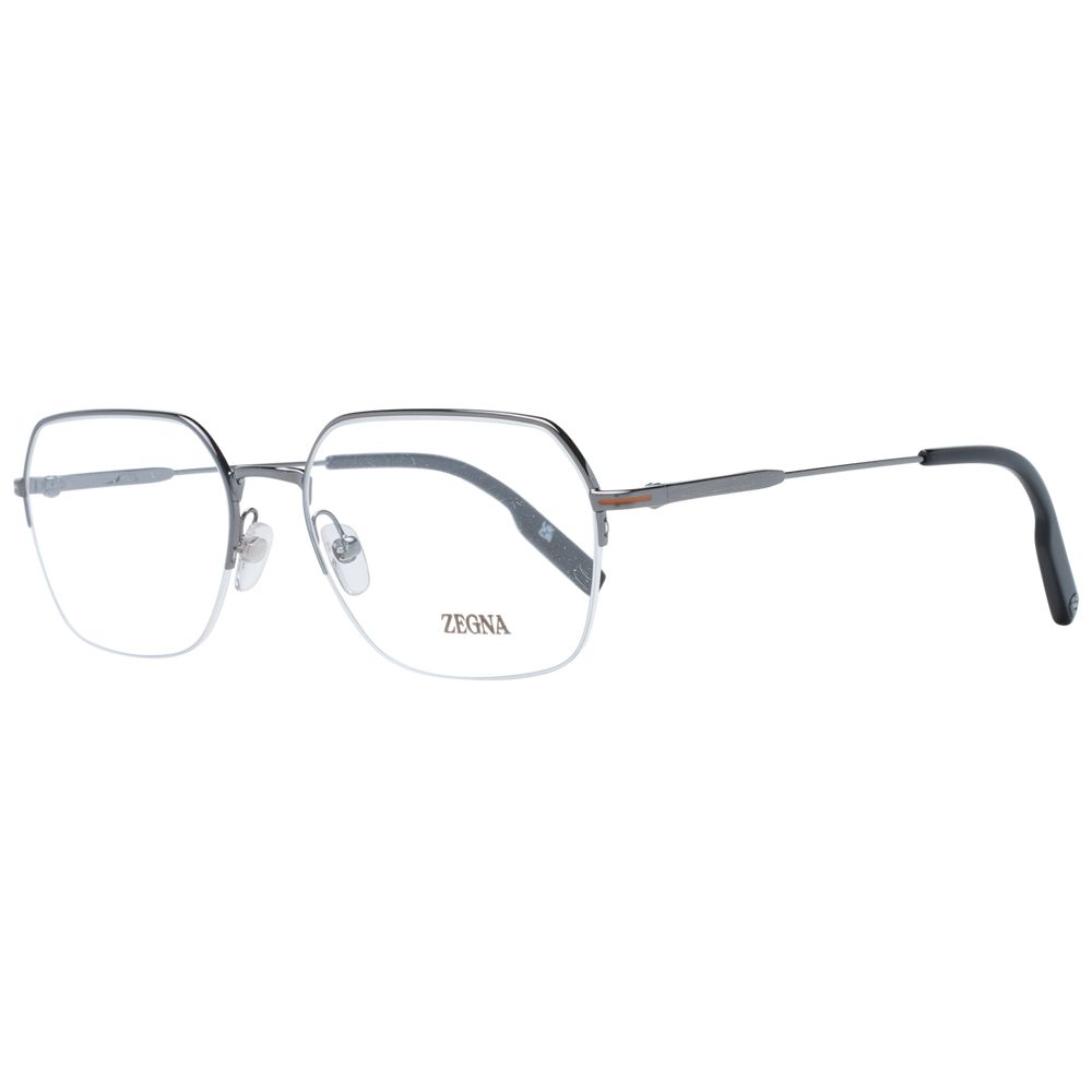 Gray Men Glasses Frame Ermenegildo Zegna