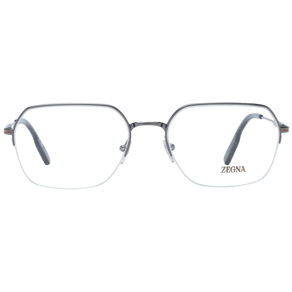 Gray Men Glasses Frame Ermenegildo Zegna