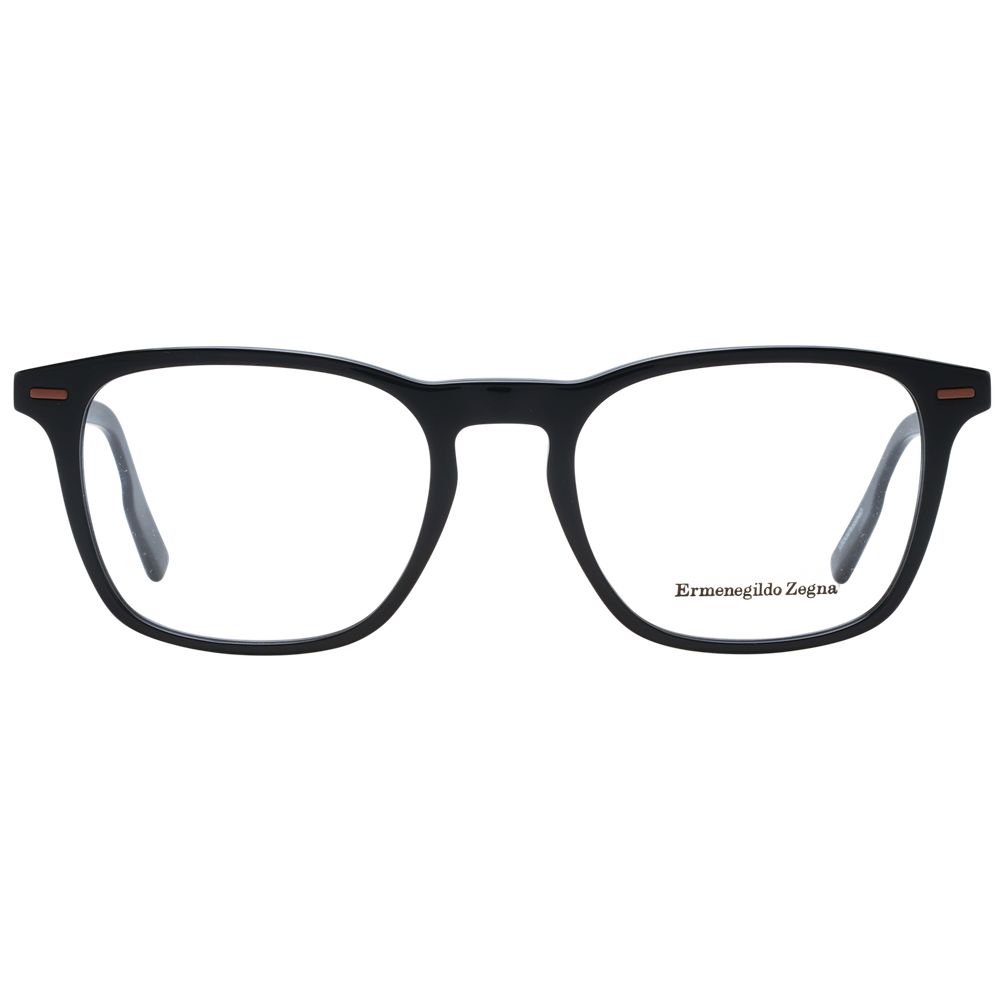 Black Men Glasses Frame Ermenegildo Zegna