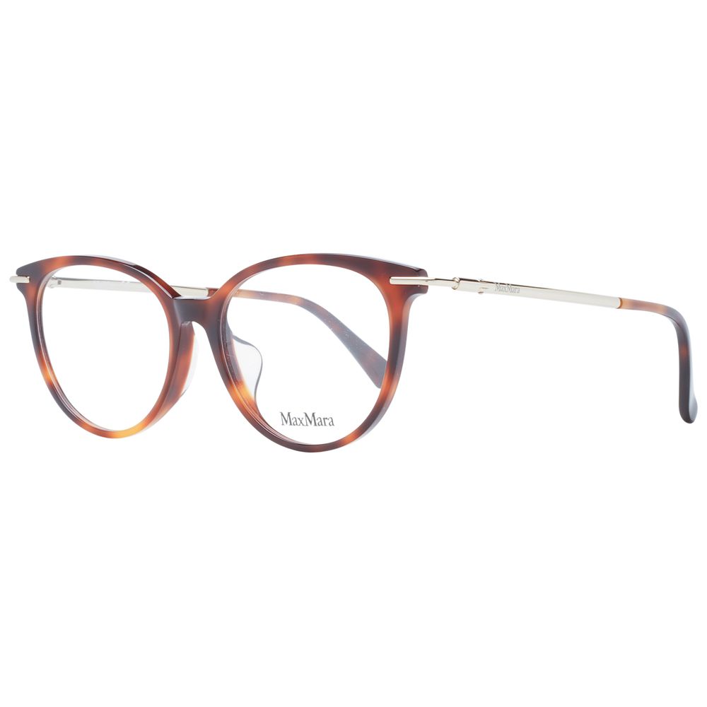Brown Women Glasses Frame Max Mara