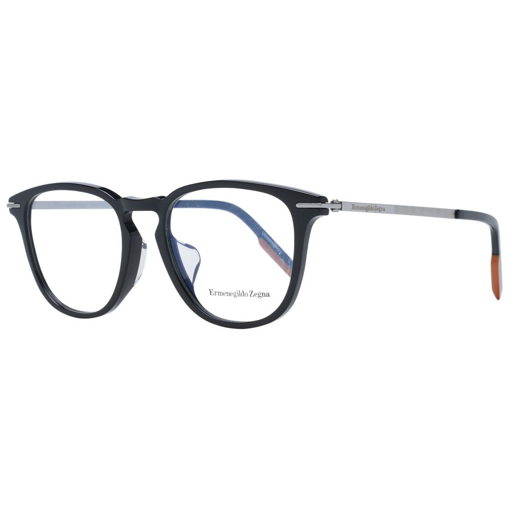 Black Men Glasses Frame Ermenegildo Zegna
