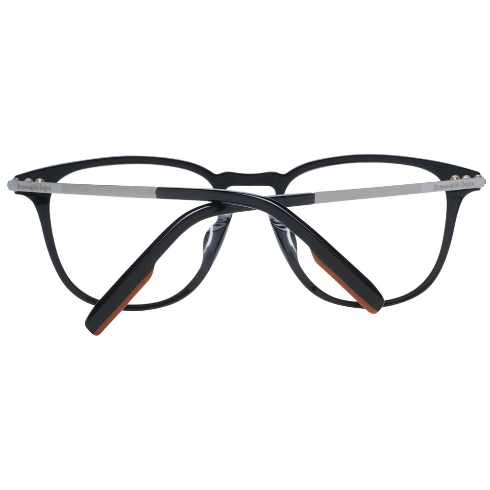 Black Men Glasses Frame Ermenegildo Zegna