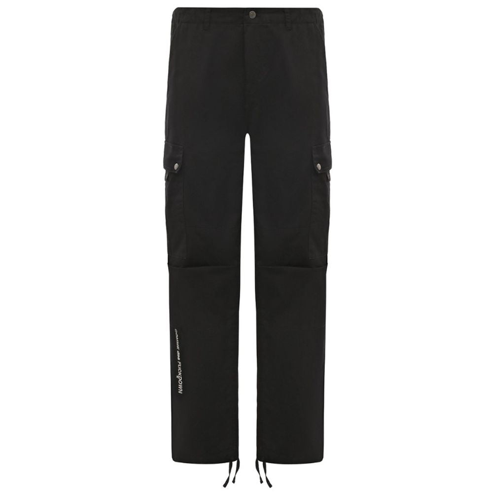 Black Cotton Men Cargo Pant Comme Des Fuckdown