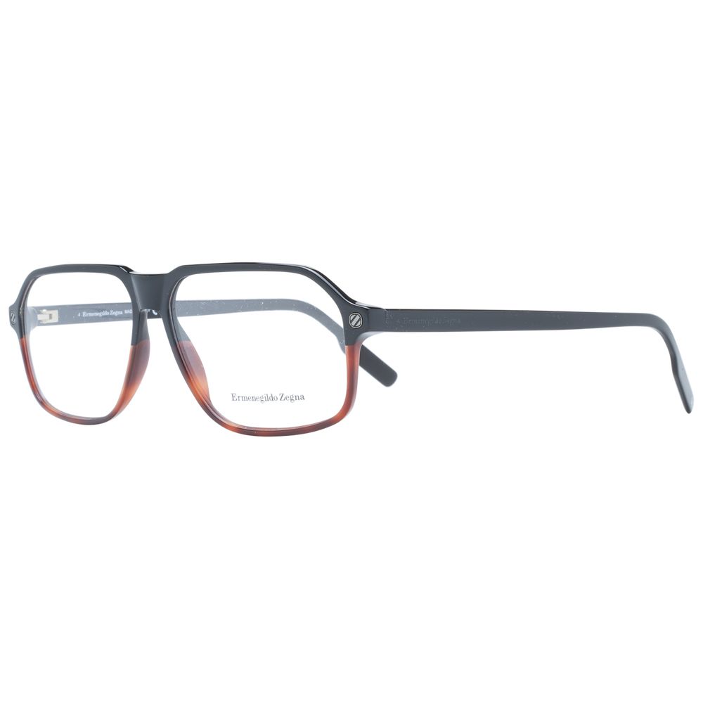 Black Men Glasses Frame Ermenegildo Zegna