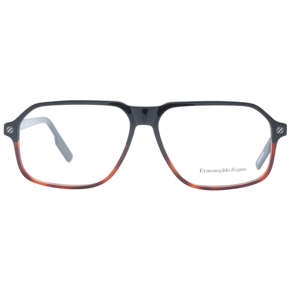Black Men Glasses Frame Ermenegildo Zegna