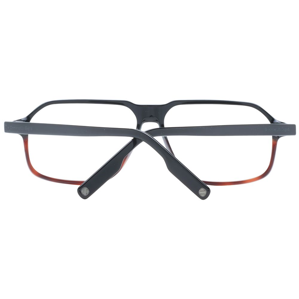Black Men Glasses Frame Ermenegildo Zegna