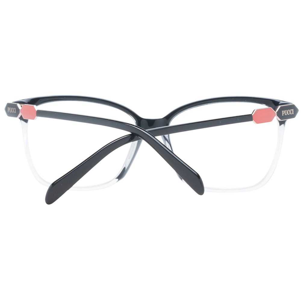 Black Women Glasses Frame Emilio Pucci