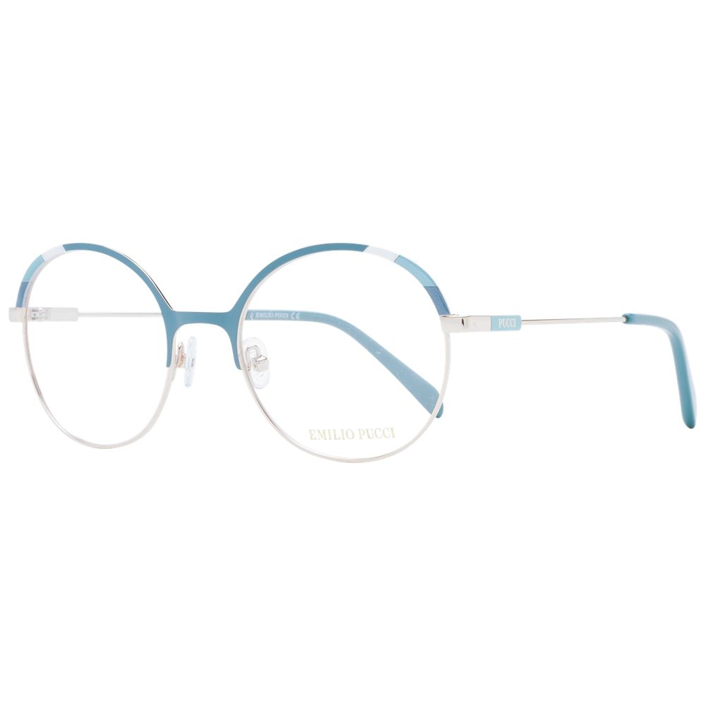Turquoise Women Glasses Frame Emilio Pucci
