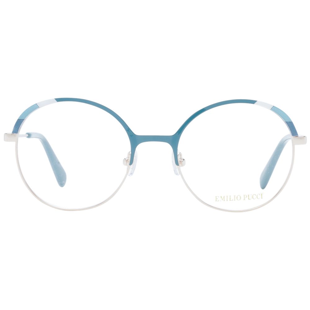 Turquoise Women Glasses Frame Emilio Pucci