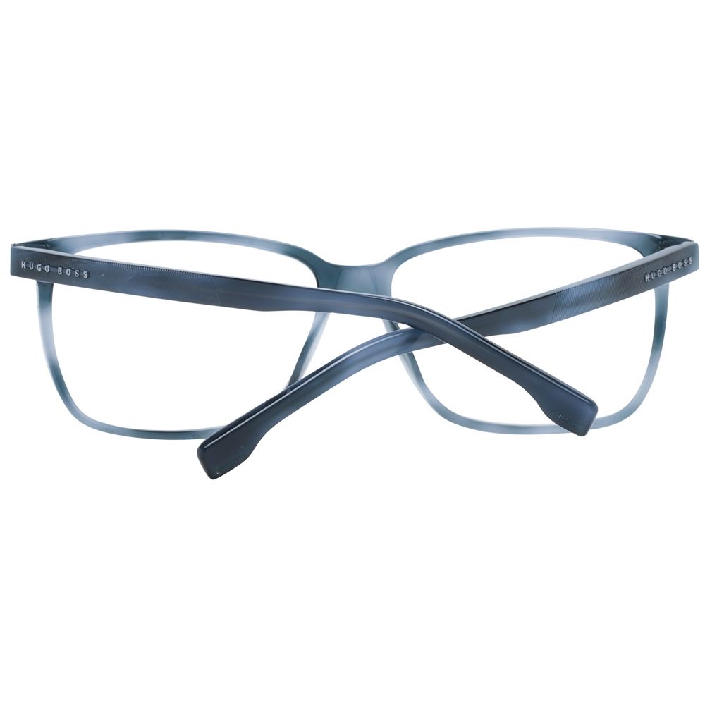 Blue Men Glasses Frame Hugo Boss