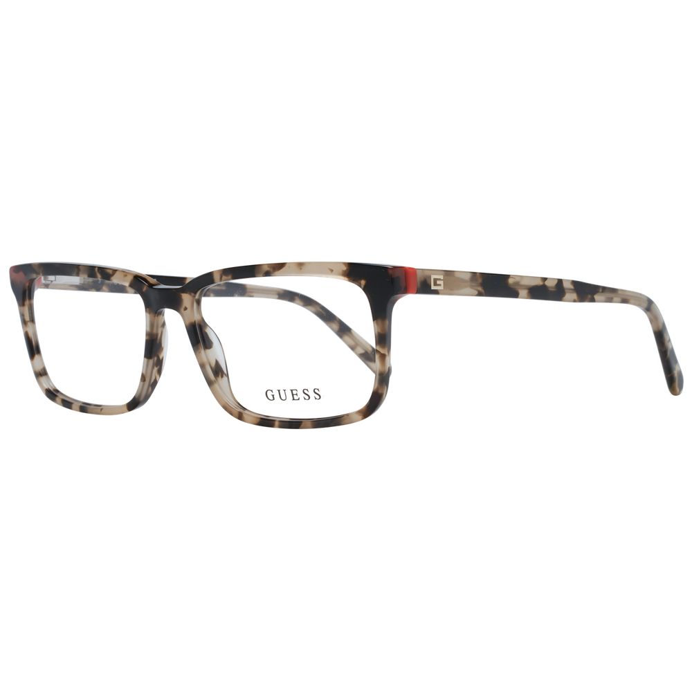 Brown Men Glasses Frame Guess
