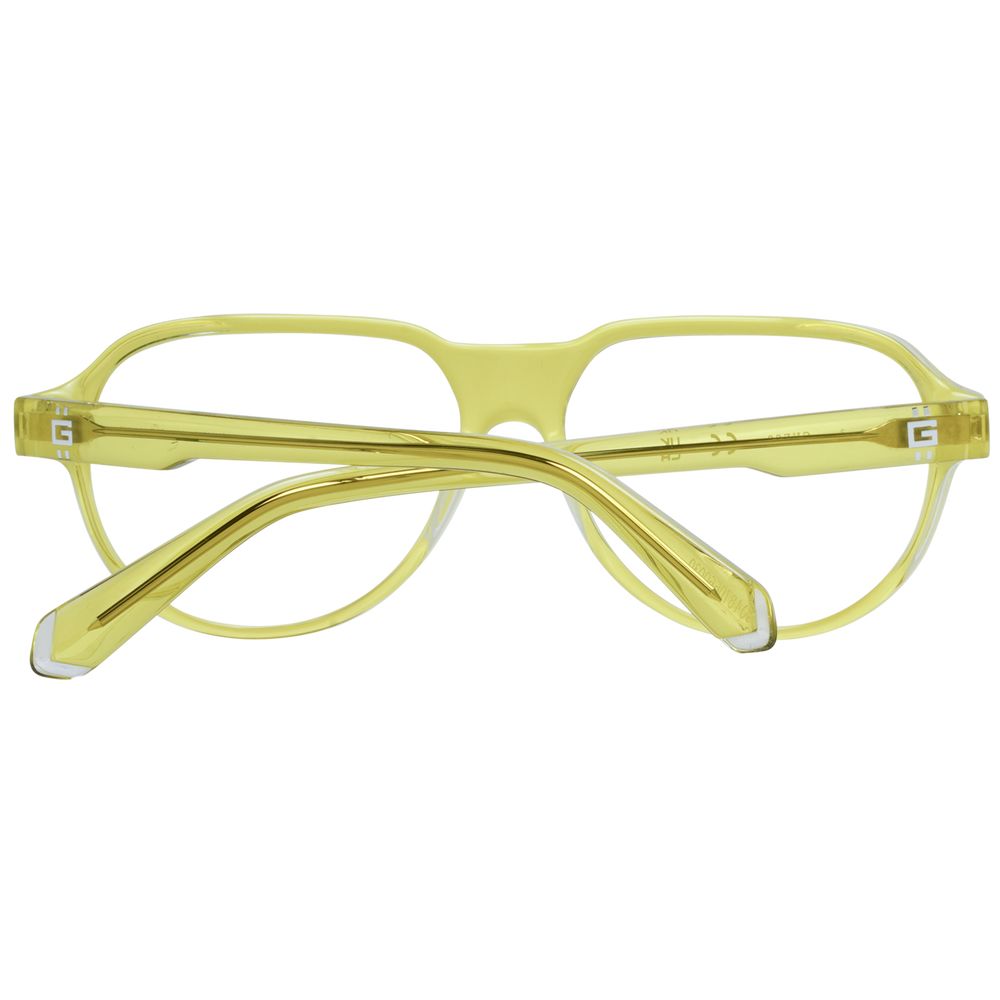 Yellow Men Glasses Frame Guess