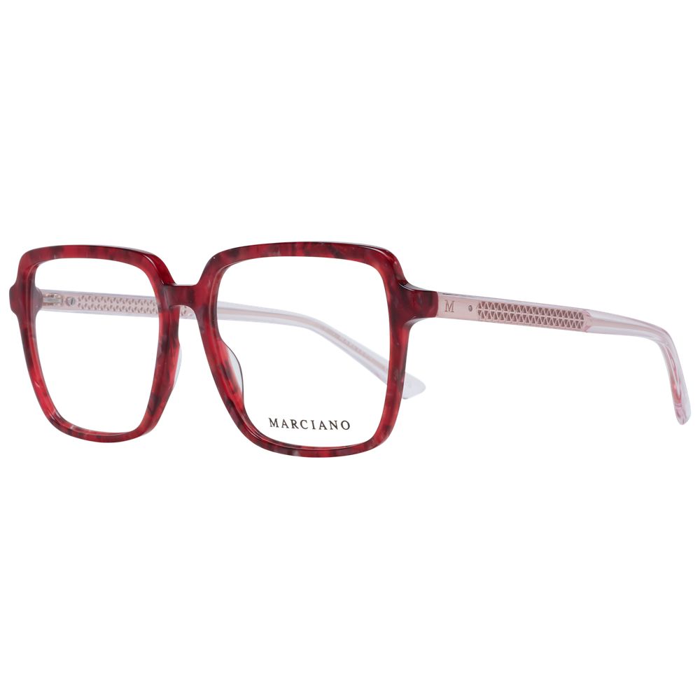 Burgundy Women Glasses Frame Marciano by Guess