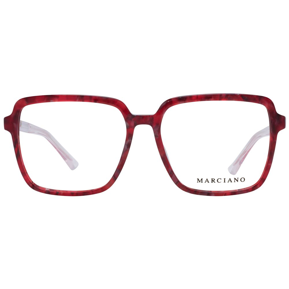 Burgundy Women Glasses Frame Marciano by Guess
