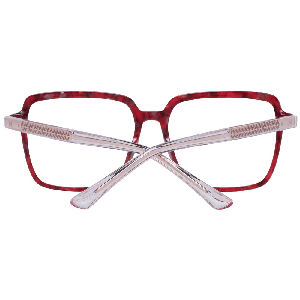 Burgundy Women Glasses Frame Marciano by Guess