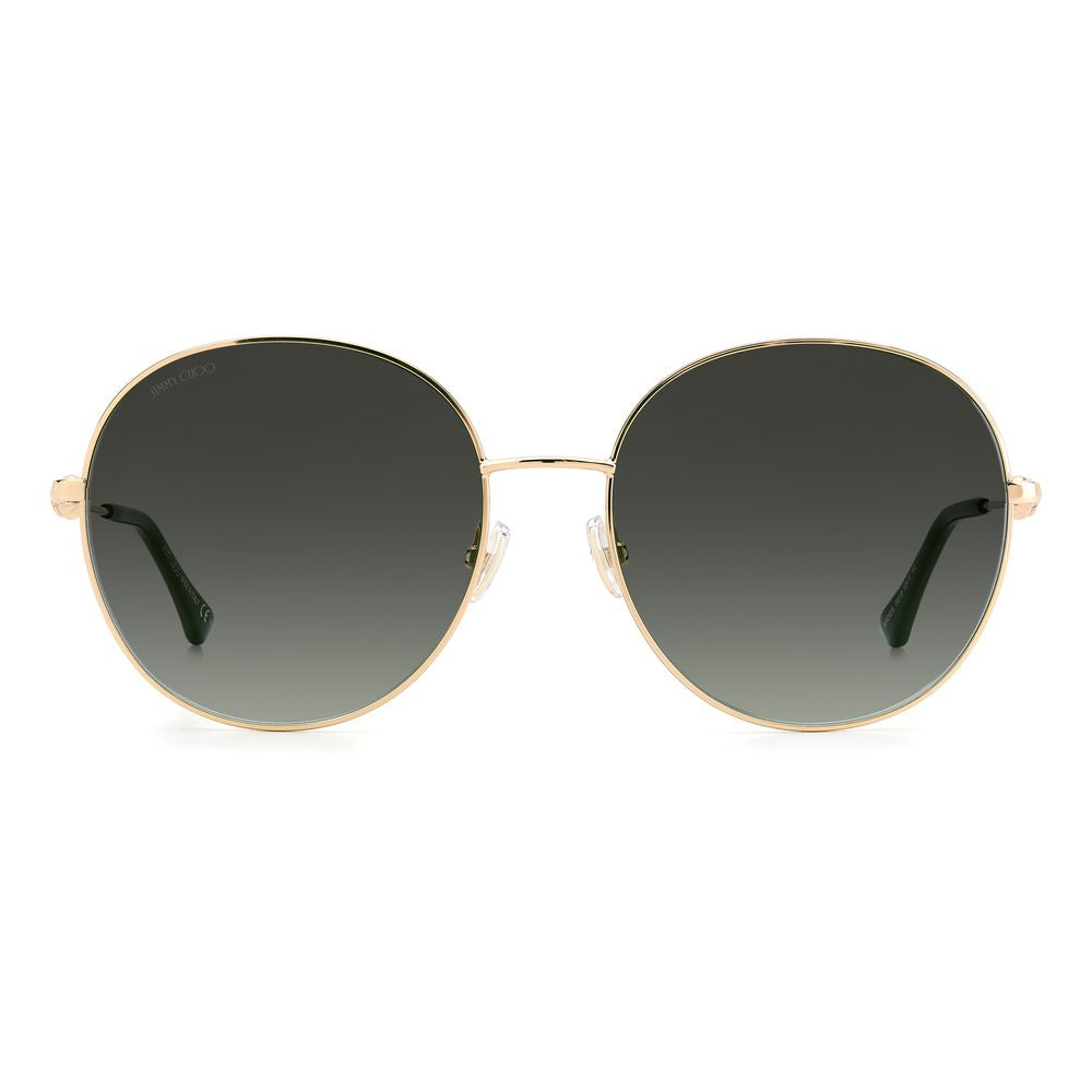 Bicolor Stainless Steel Sunglasses Jimmy Choo