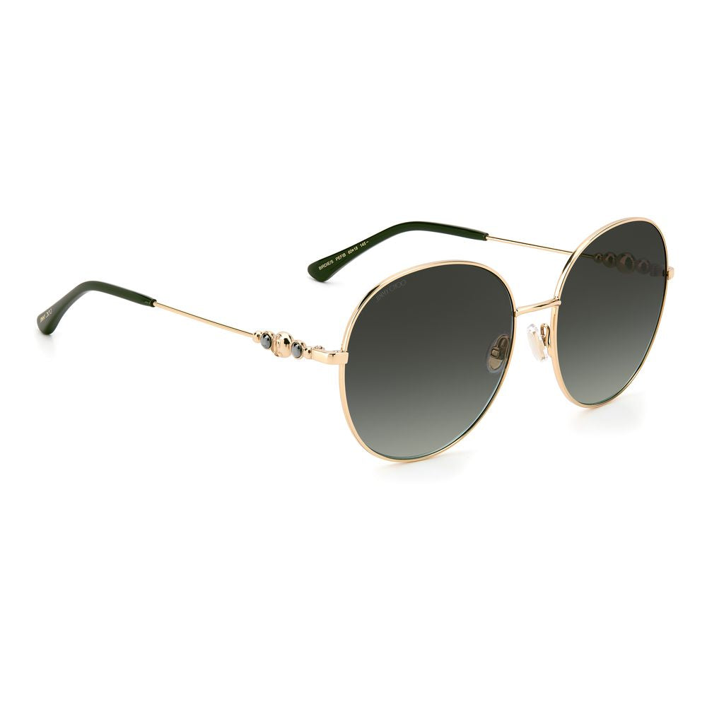 Bicolor Stainless Steel Sunglasses Jimmy Choo